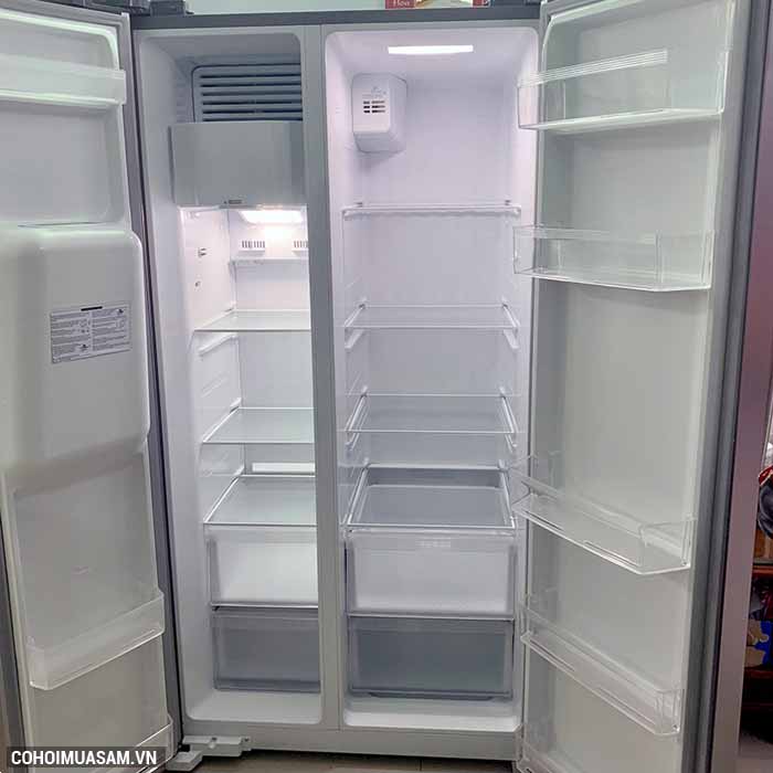 Tủ lạnh Side by Side 2 cánh KAFF KF-SBS600BWT - Ảnh 6