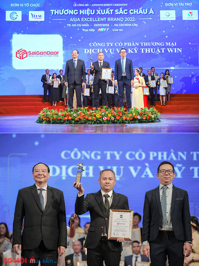 SaiGonDoor tự hào nhận giải ′Thương hiệu xuất sắc Châu Á 2022′ - Ảnh 1