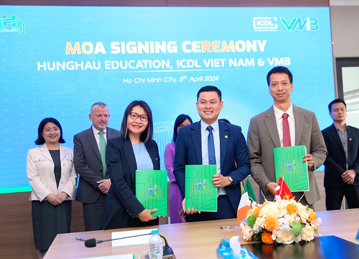Hunghau Education, ICDL và VMB Việt Nam ký kết hợp tác - ảnh 8