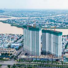 Cất nóc dự án Masteri Rivera Danang
