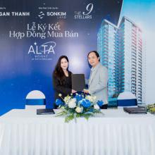 SonKim Land ký hợp đồng mua bán căn hộ Alta Height tại The 9 Stellars
