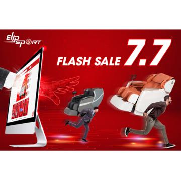 Elipsport sale đến 50% tất cả máy chạy bộ, ghế massage trong ngày 7.7