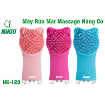 Máy rửa mặt massage nâng cơ Nikio NK-120 - Hàng cao cấp