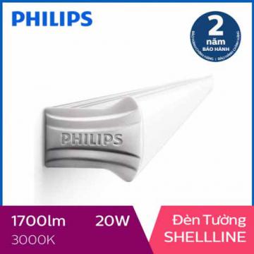 Đèn 1,2m Philips LED Shellline 31172 20W 3000K, ánh sáng vàng
