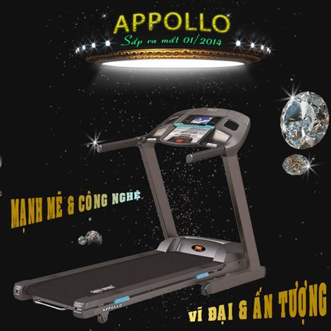 Máy chạy bộ điện Kingsport Appollo Treadmill 2014