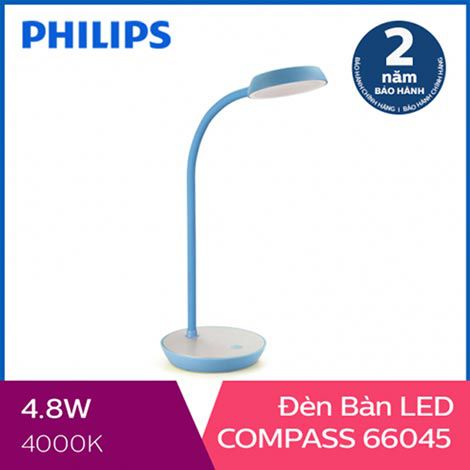 Đèn bàn, đèn học chống cận Philips LED Compass 66045 4.8W