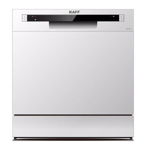 Máy rửa chén KAFF KF-SW800, dung tích rửa 8 bộ, hàng nhập Đức