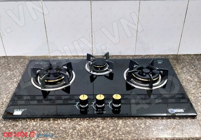 Bếp gas âm 3 lò KAFF KF-690