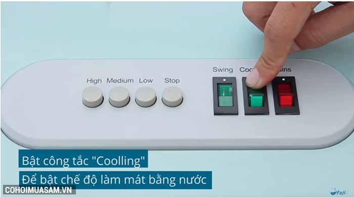 Quạt hơi nước, máy làm mát điều hòa không khí FujiE AC-50
