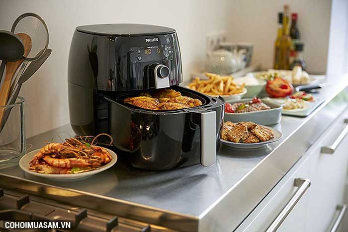 Nồi chiên không dầu Philips HD9217