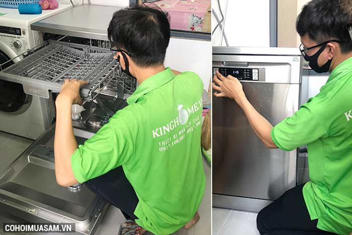 Máy rửa bát độc lập Kaff KF-W45A1A401J