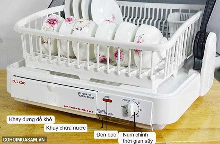 Máy sấy chén bát đĩa tự động CUCKOO CDD-T9033