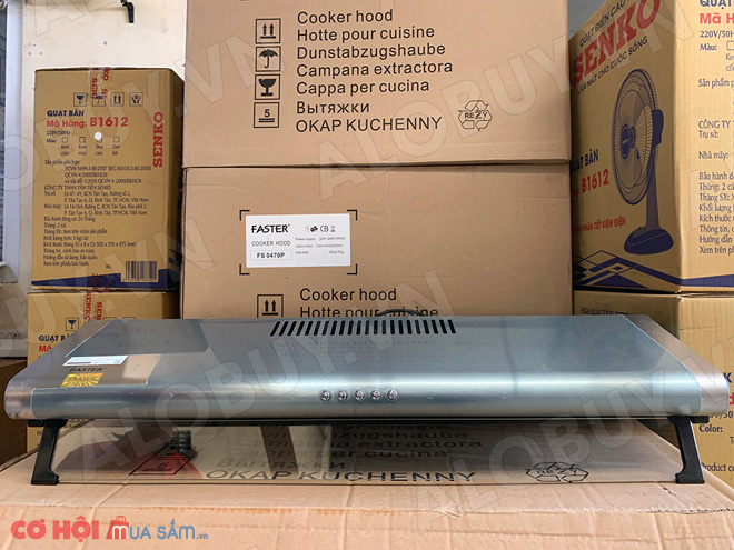 Xả kho máy hút mùi 7 tấc Faster FS-0470S
