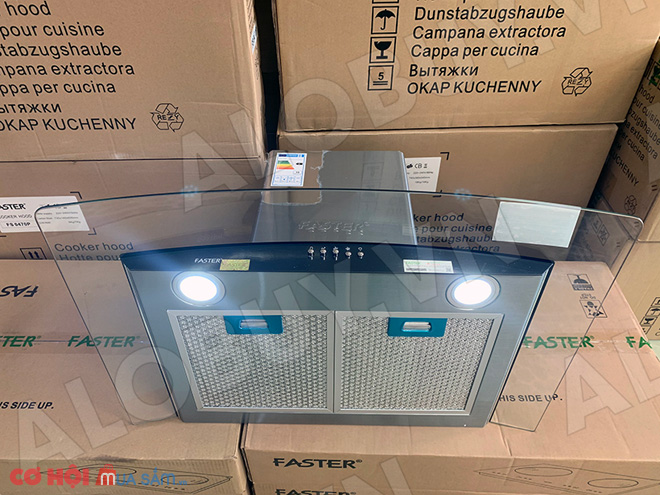 Xả kho máy hút mùi nhà bếp Faster FS-3388C1-70B