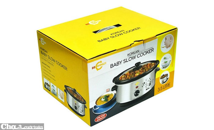 Nồi nấu cháo cho b&eacute; ăn dặm Hàn Quốc BBCooker BS 35