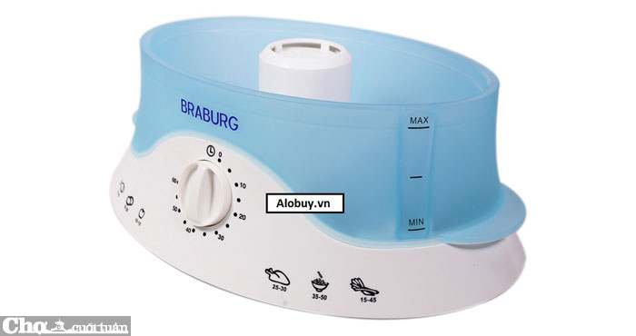 Nồi hấp điện 3 tầng Braburg B3F