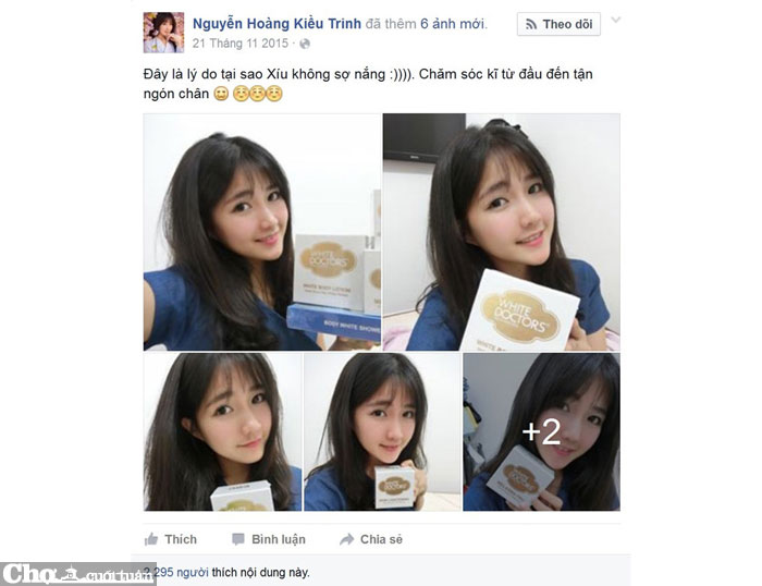 Da trắng sáng với đũa thần trị nám White Doctors