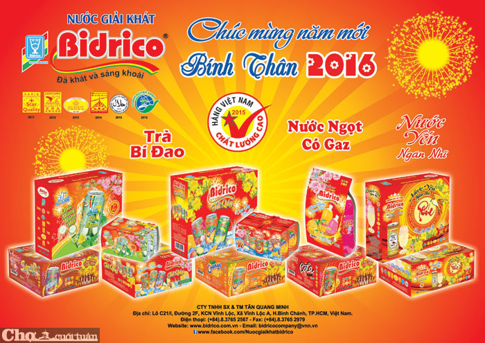 BIDRICO là món quà Tết Việt ý nghĩa