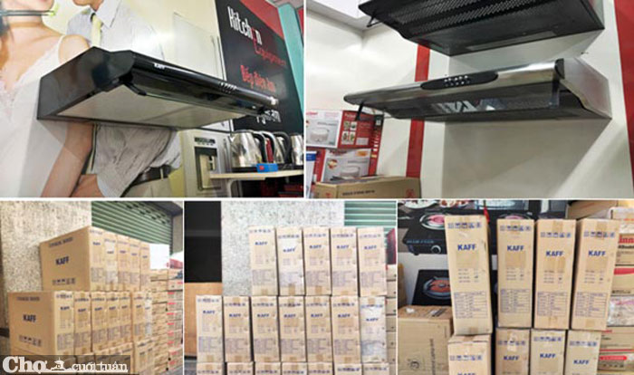 Thanh lý 200 máy hút mùi bếp Taka, KAFF, Eurosun lần 2