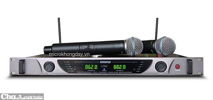 Micro karaoke không dây Shure U930