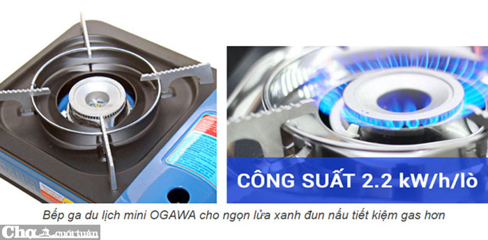 Bếp gas du lịch mini, bếp gas đơn OGAWA