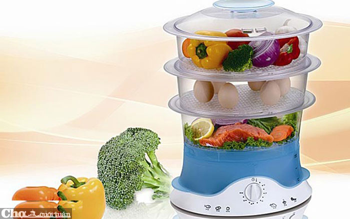 Nồi hấp điện 3 tầng Braburg B3F