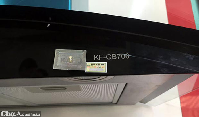 Máy hút mùi bếp kính cong KAFF KF-GB706