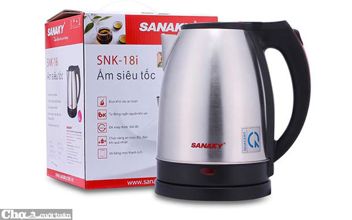 Bình đun siêu tốc Sanaky SNK-18i, dung tích 1.8 lít