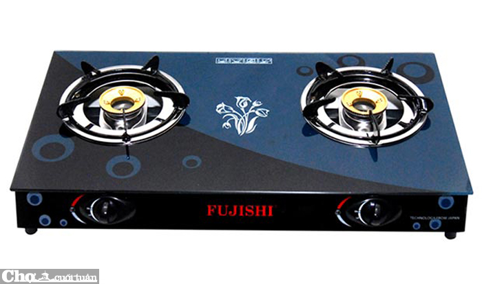 Bếp gas chén đồng kính cường lực Fujishi FM-H10-D