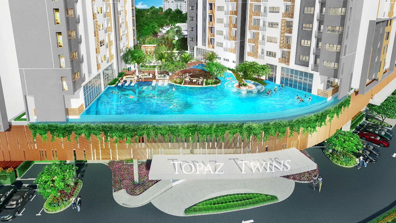 Trải nghiệm dòng sản phẩm Luxury Sky Villas của Topaz Twins