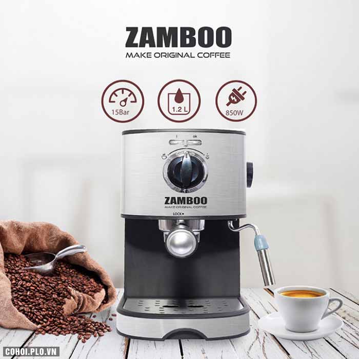 Máy pha cà phê Zamboo ZB-88CF - Ảnh 2