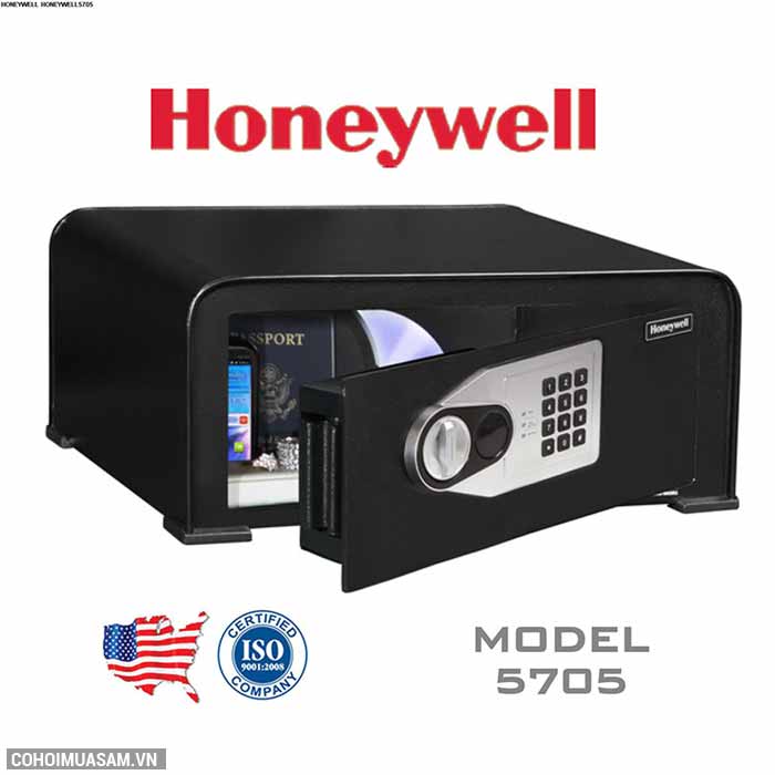 Két sắt khóa điện tử an toàn HONEYWELL 5705 - Ảnh 1