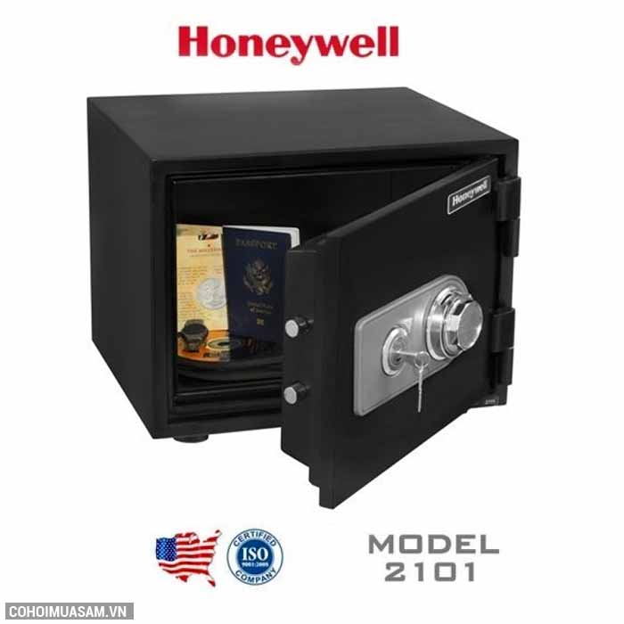 Két sắt khóa cơ an toàn chống nước, lửa Honeywell 2101 - Ảnh 2