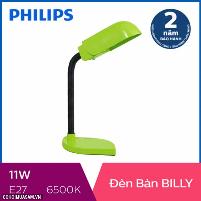Đèn bàn, đèn học sinh chống cận Philips Billy 111W - Ảnh 1