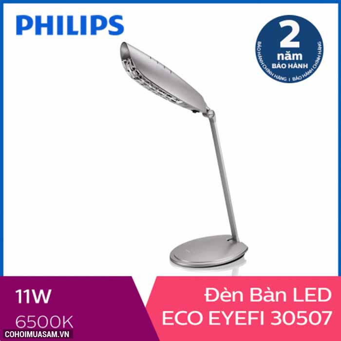 Đèn bàn, đèn học chống cận Philips ECO EYEFI 30507 18W - Ảnh 1