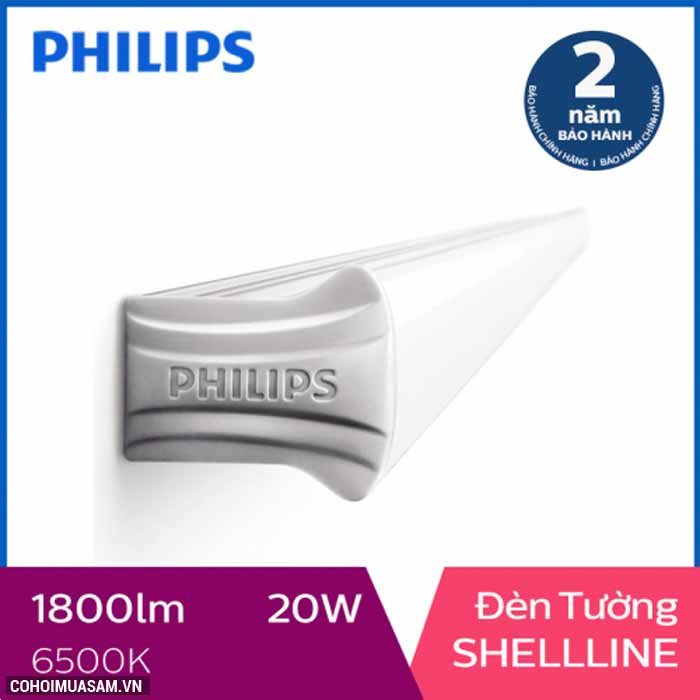 Đèn 1,2m Philips LED Shellline 31172 20W 6500K, ánh sáng trắng - Ảnh 1