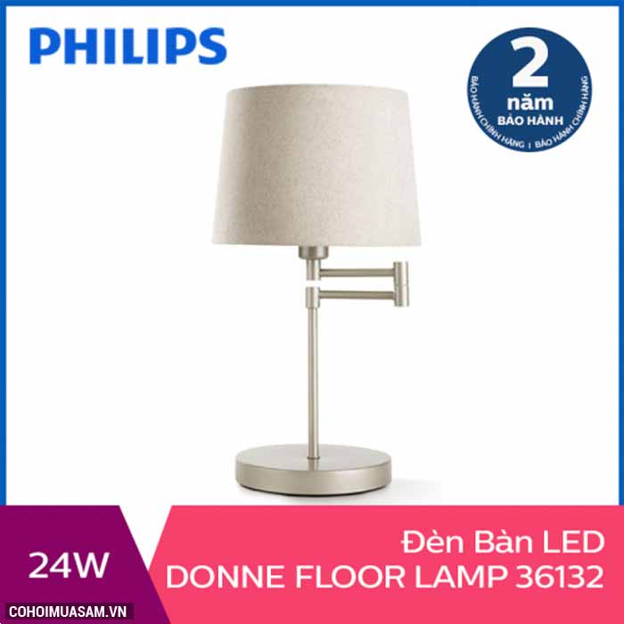 Đèn đứng trang trí để bàn Philips Donne 36132 - Ảnh 1
