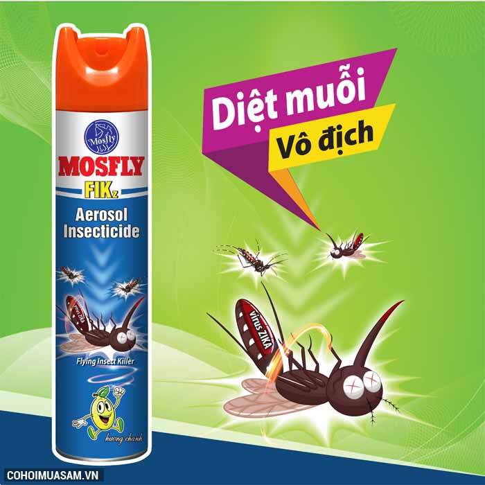 Mosfly Fikz - ứng cử viên vàng trong làng diệt muỗi - Ảnh 1