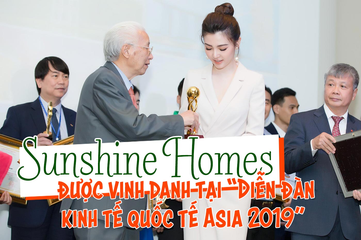 Sunshine Homes được vinh danh tại Diễn đàn kinh tế quốc tế Asia 2019 - Ảnh 1