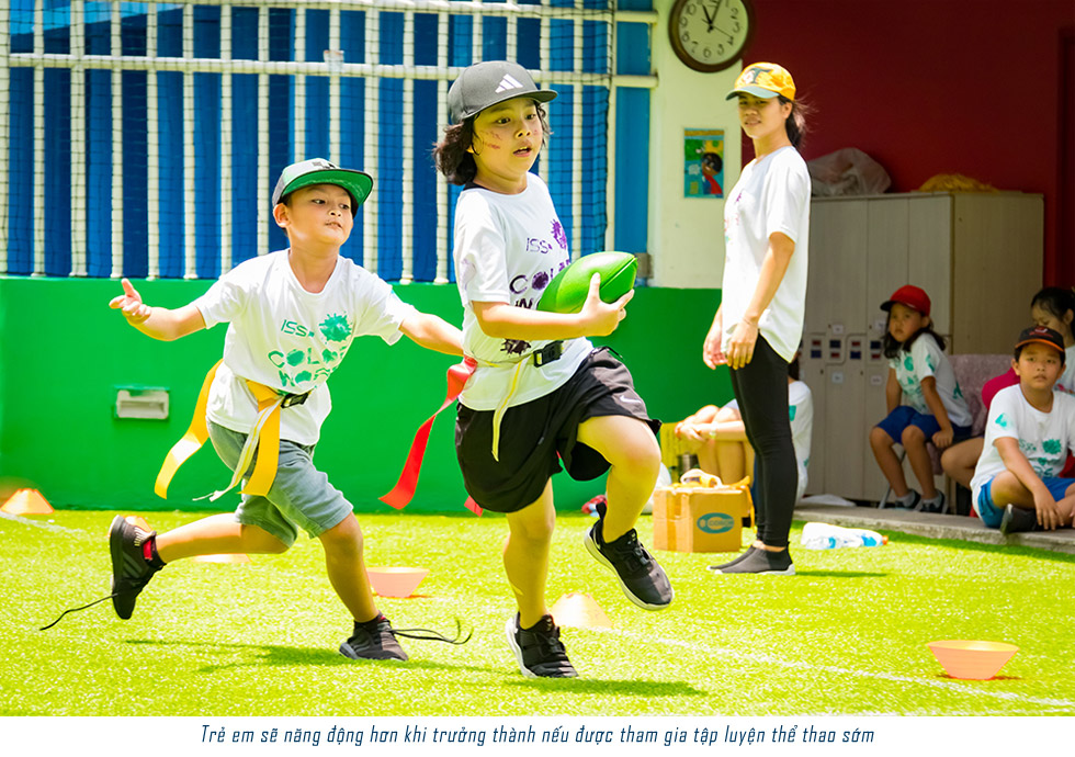 Thể thao giúp trẻ dễ hòa nhập và làm việc tập thể - Ảnh 3
