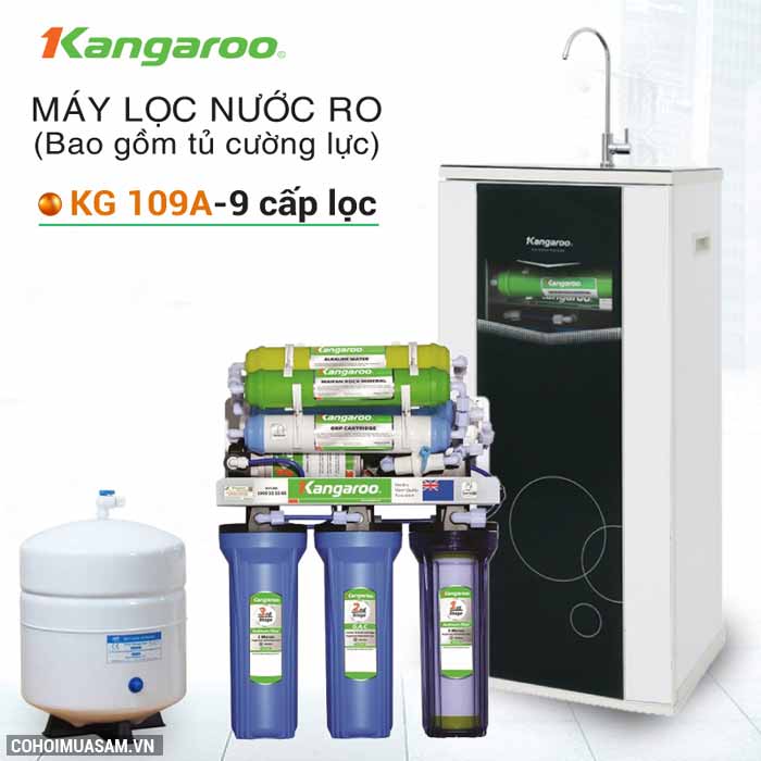 Máy lọc nước RO 1 vòi Kangaroo KG109A - Ảnh 1