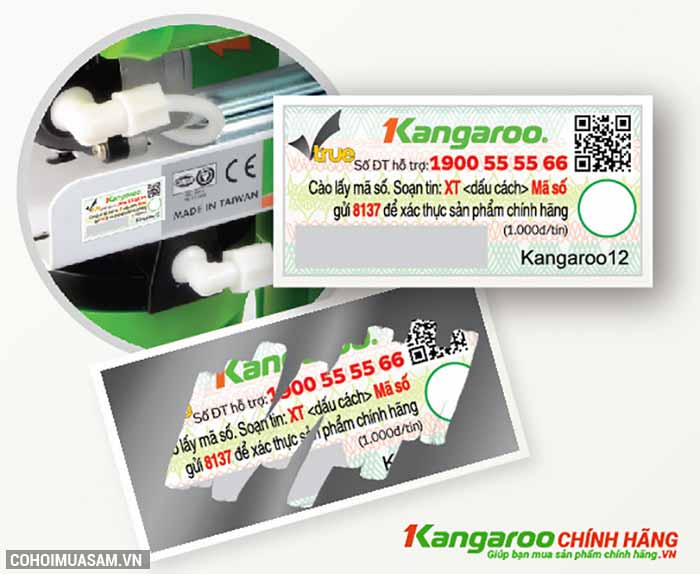 Máy lọc nước RO 1 vòi Kangaroo KG100HP Hydrogen - Ảnh 2