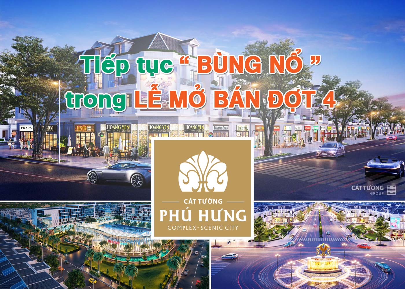 Cát Tường Phú Hưng tiếp tục bùng nổ trong lễ mở bán đợt 4 - Ảnh 1