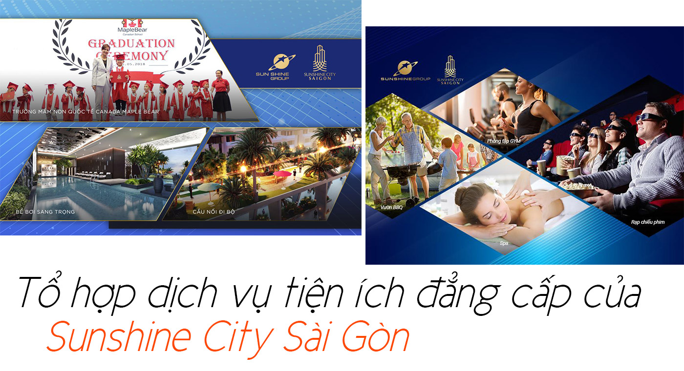 Tổ hợp dịch vụ tiện ích đẳng cấp của Sunshine City Sài Gòn - Ảnh 1