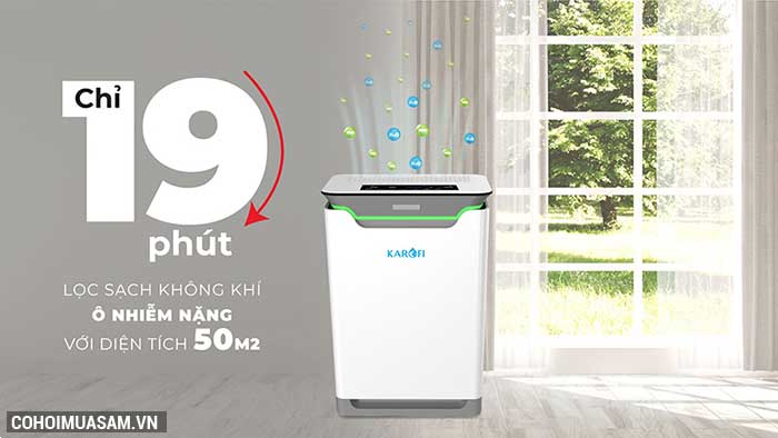 Máy lọc không khí thông minh KAROFI KAP-317 - Ảnh 2