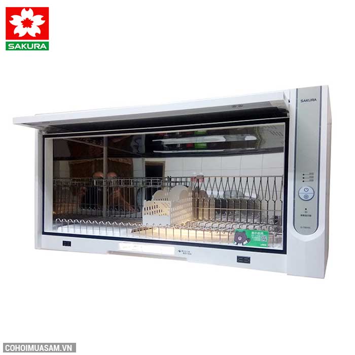 Máy sấy chén tự động loại treo tủ bếp SAKURA Q-7565WXL - Ảnh 2