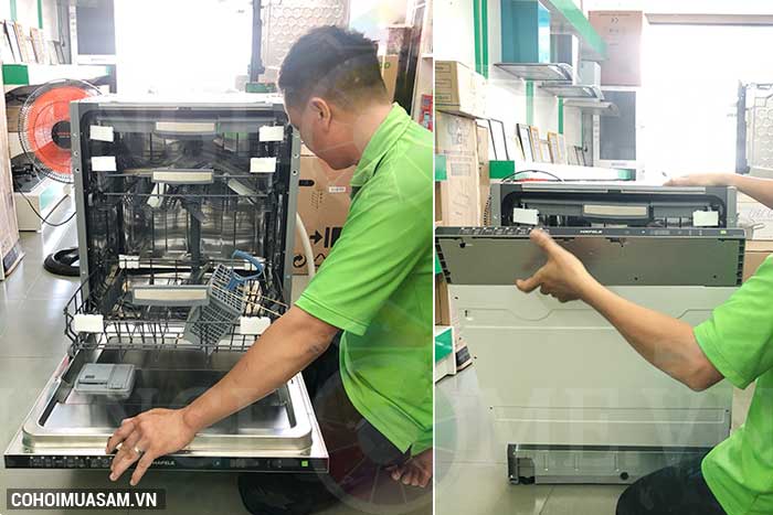 Máy rửa bát âm tủ Hafele HDW-FI60A 533.23.260 - Ảnh 2