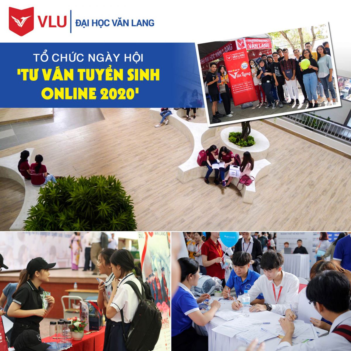 Đại học Văn Lang tổ chức ngày hội Tư vấn tuyển sinh online 2020 - Ảnh 1