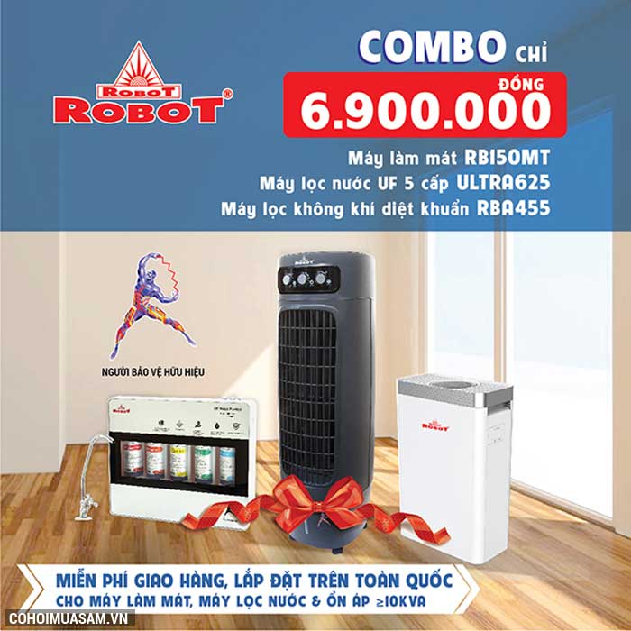 Combo 3 sản phẩm - ROBOT Mừng Đại Lễ - Ảnh 1