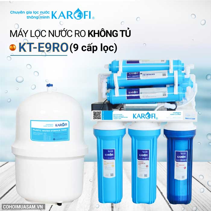 Xả kho máy lọc nước RO KAROFI KT-E9RO giá từ 4,15 triệu - Ảnh 1